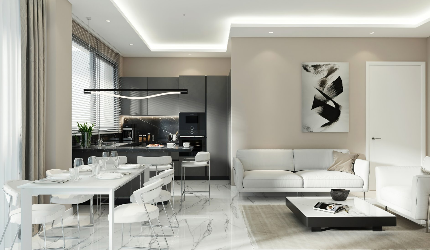 Luxurious Apartment in Agios Athanasios 3